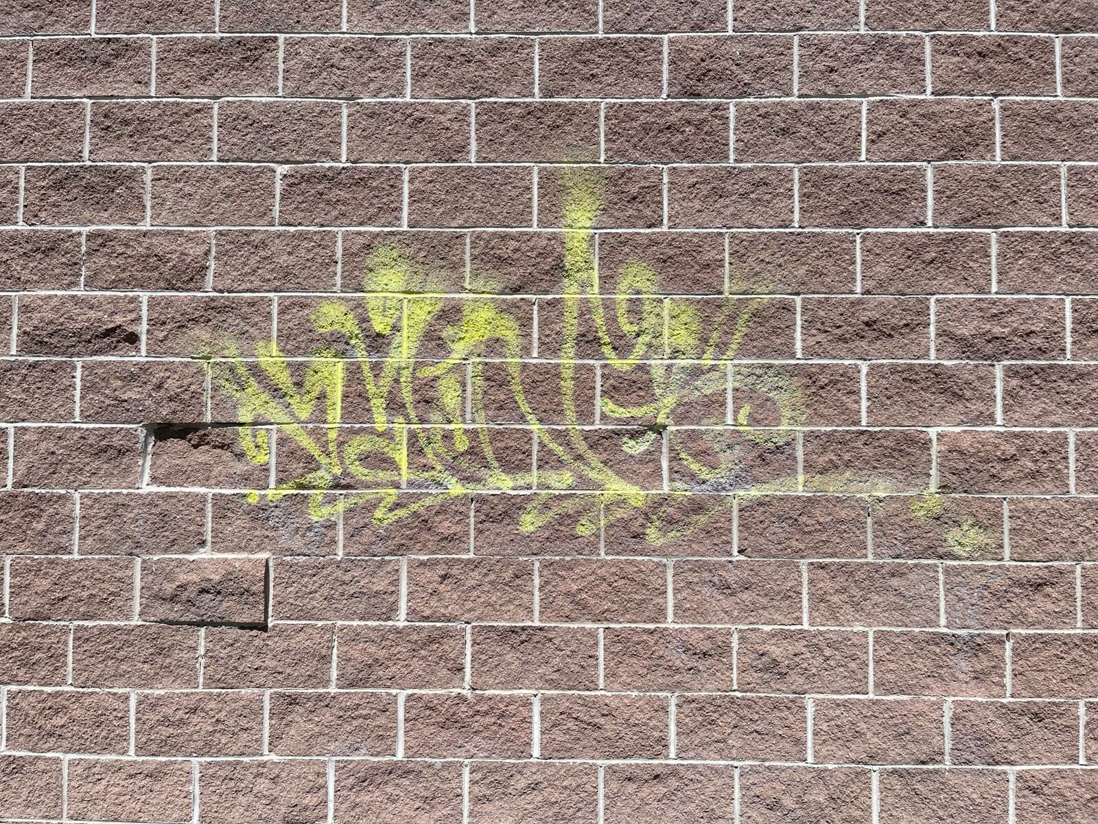 Graffiti Removal Brick 03