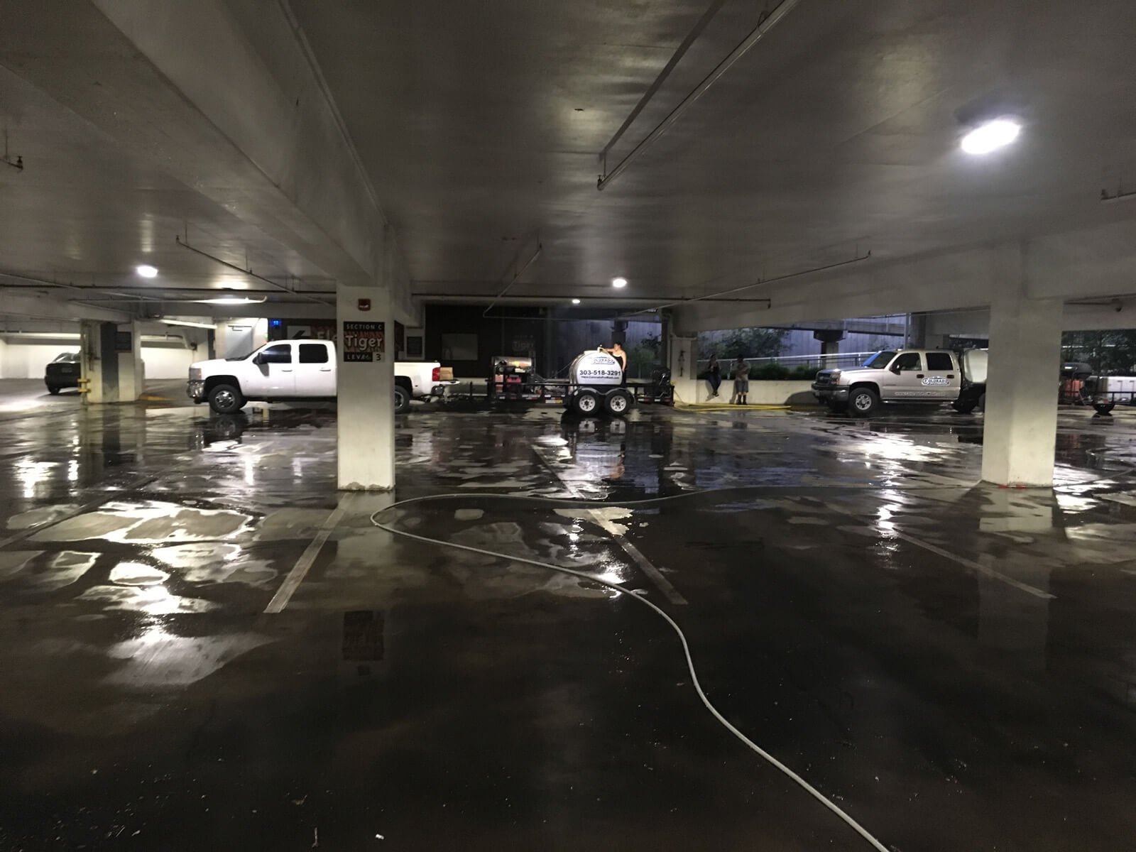 Parking Garage Cleaning 08