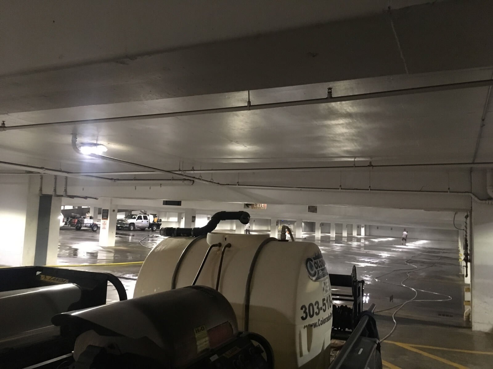 Parking Garage Cleaning 10