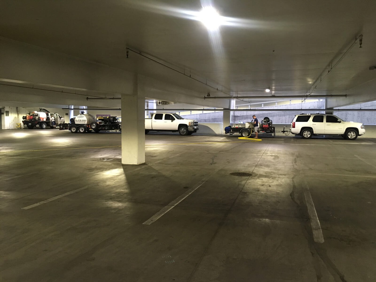 Parking Garage Cleaning 12