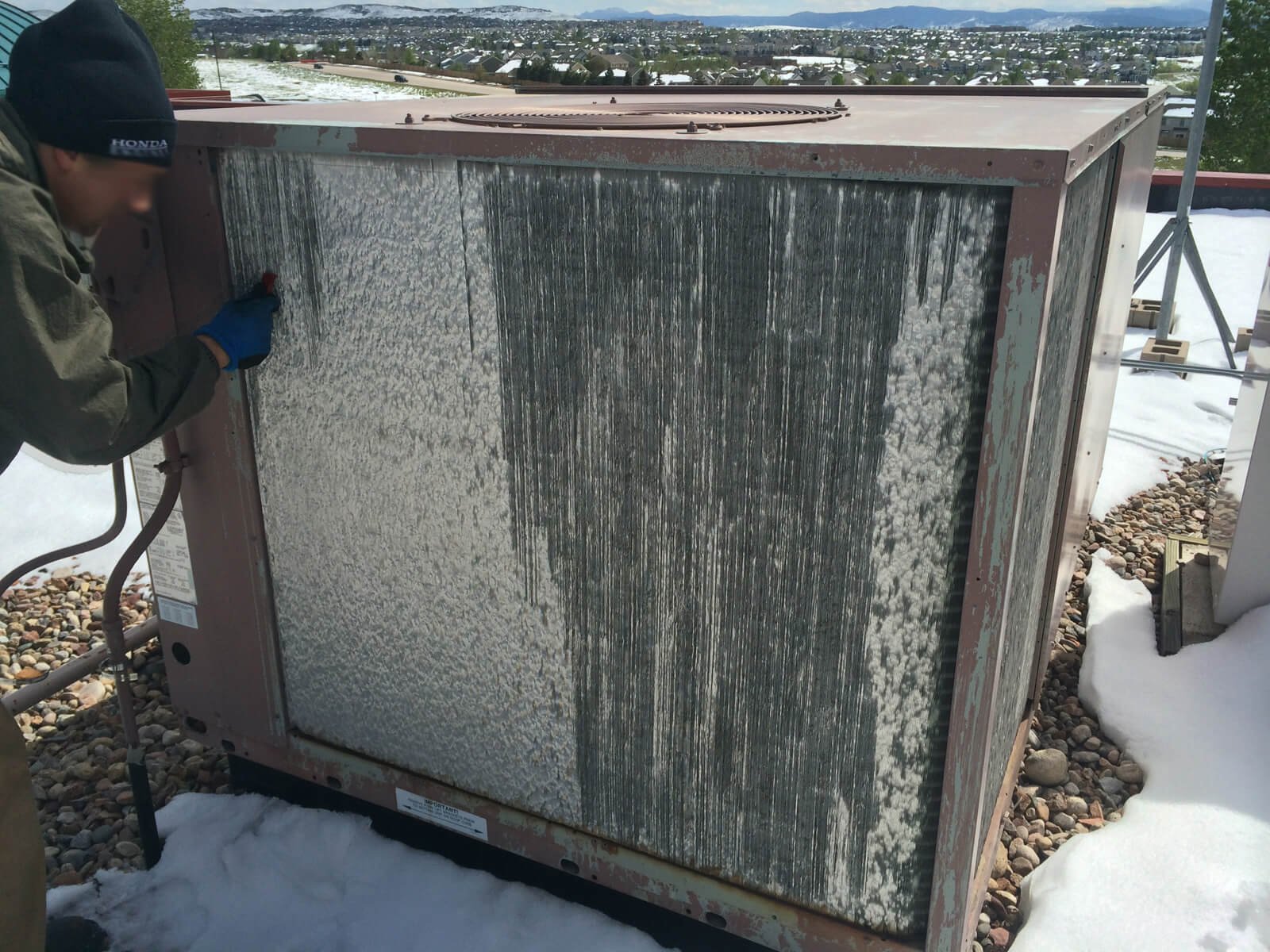 HVAC Fin Straightening